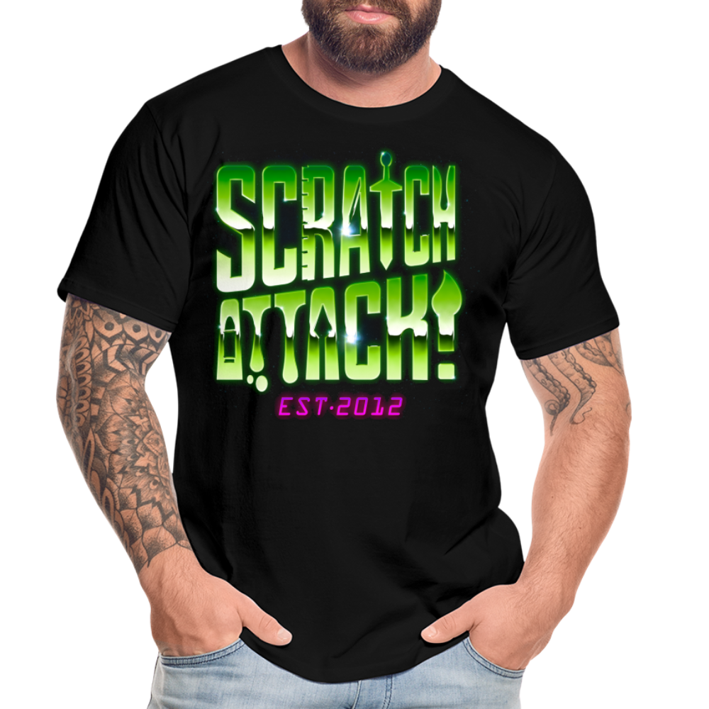 SAtk CAMISETA - CROMO - black